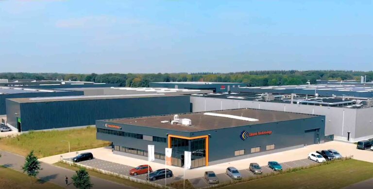 Aerial view of Sleeve Technology's headquarters