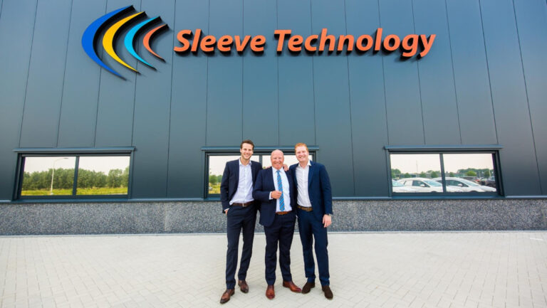 Jeroen, Hans and Bart, two generations leading Sleeve Technology as a family business